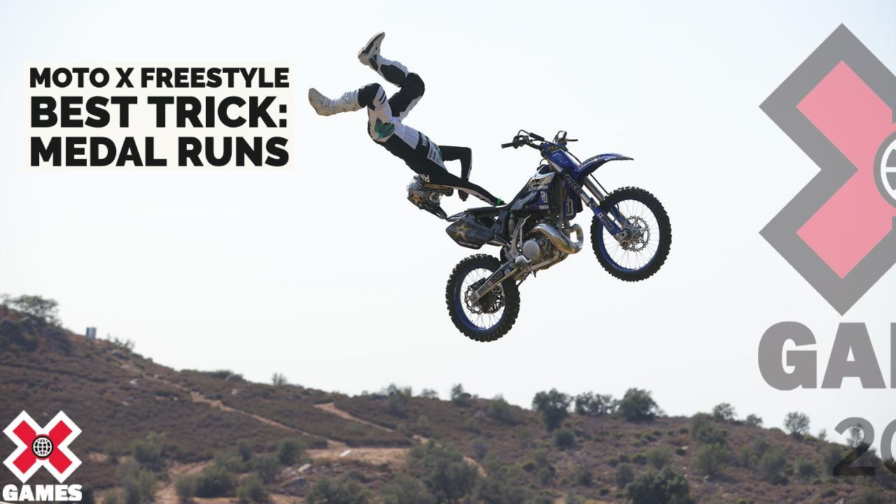Monster Energy Moto X Best Trick Medal Runs X Games 2021