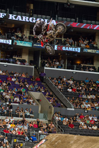 Jeff Ox Kargola competing in Speed And Style at the 2010 X Games.