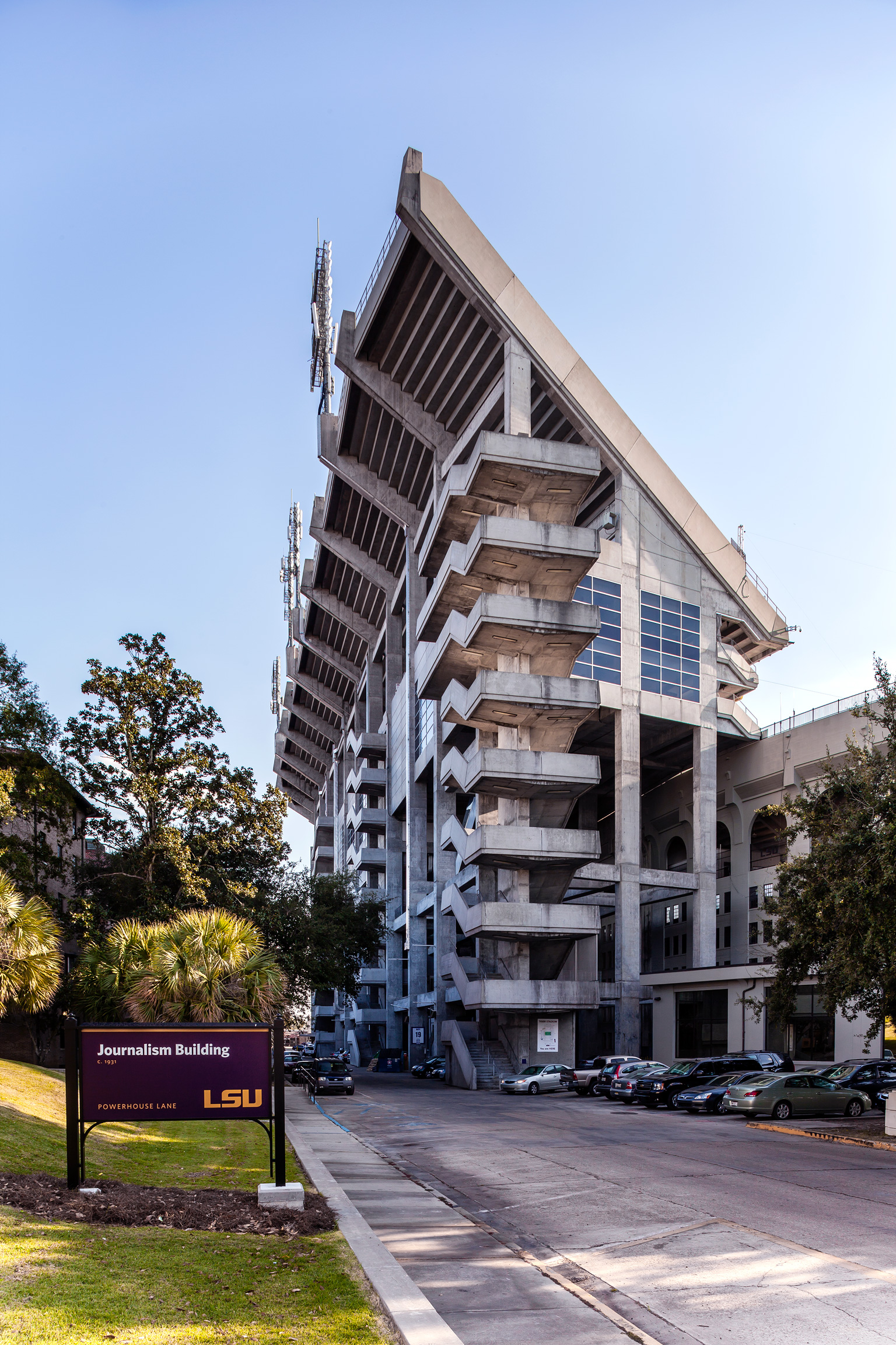 Exterior View Of LSU's Tiger Stadium - You Should Have Been There ...