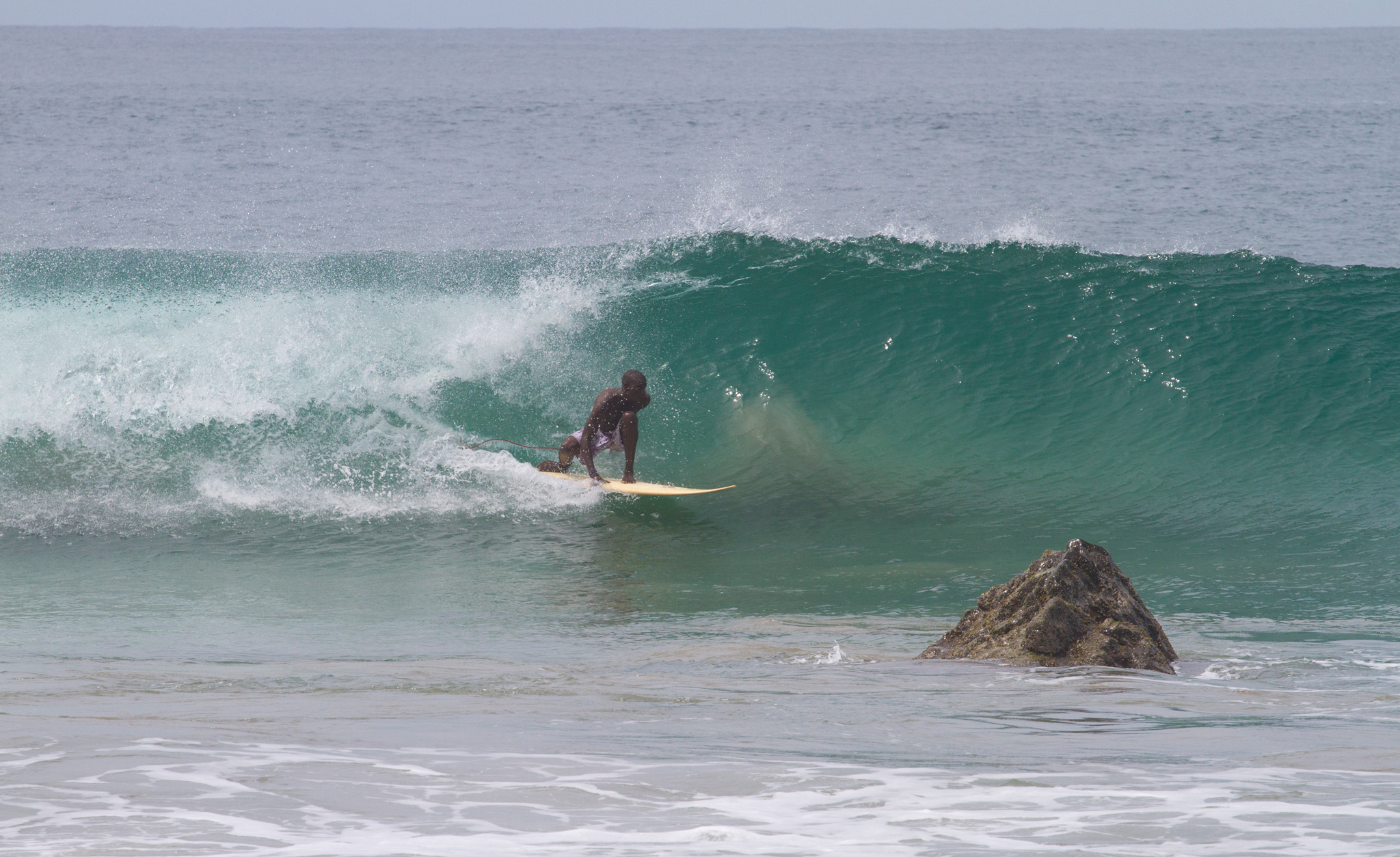 Surfing Liberia
