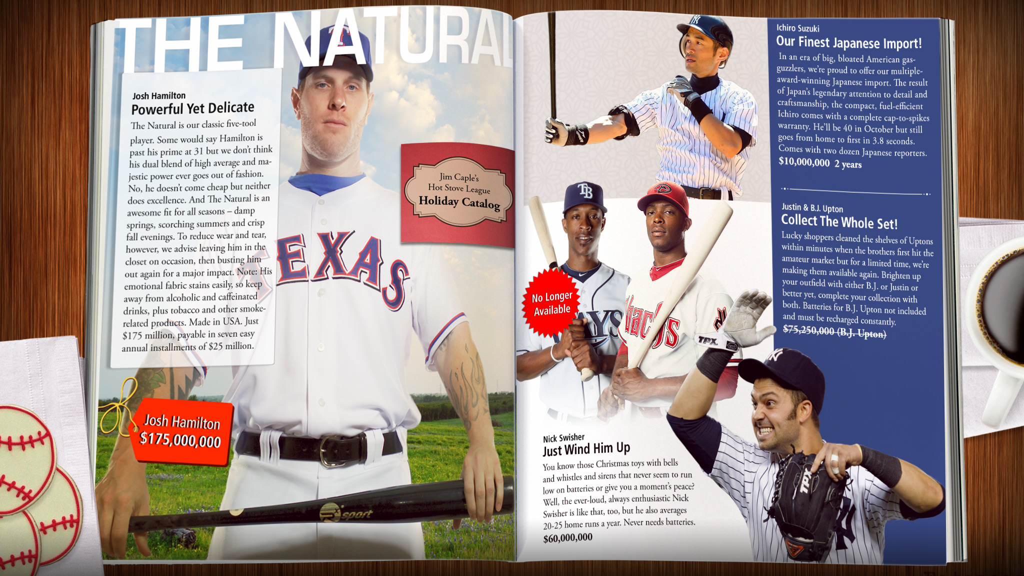 Jim Caple's Hot Stove League Holiday Catalog