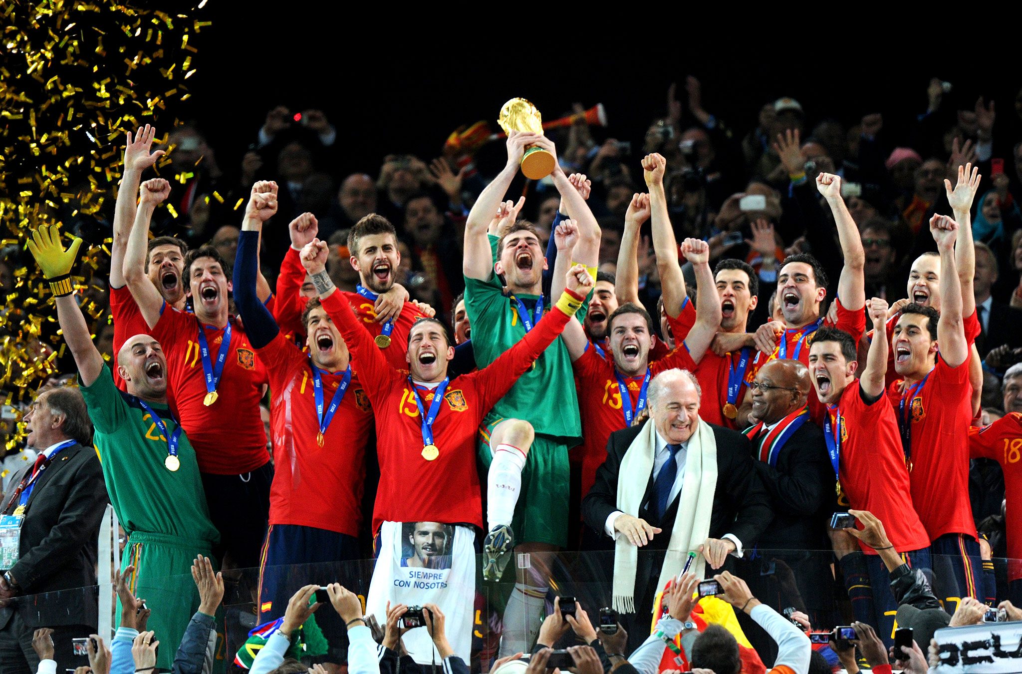 Spain 2010 - World Cup Winners - ESPN
