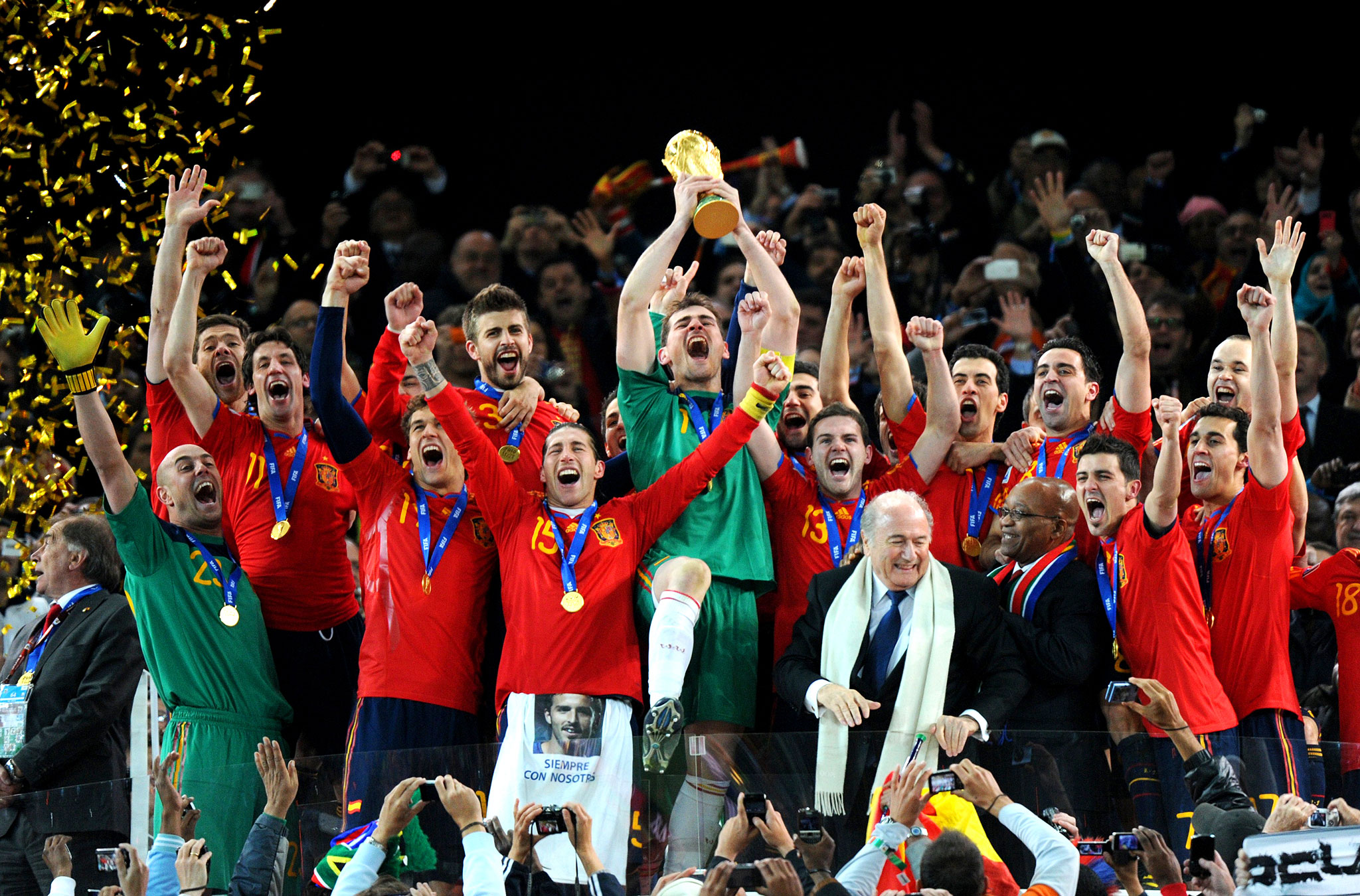 Spain 2010 - World Cup Winners - ESPN