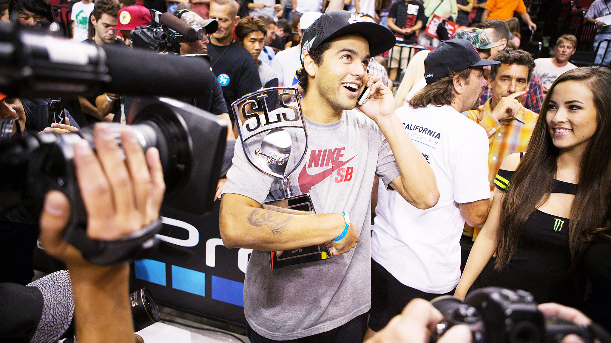Paul Rodriguez sealed the deal on his final run in the Impact section, scoring a 8.8 with a frontside big-spin heelflip.