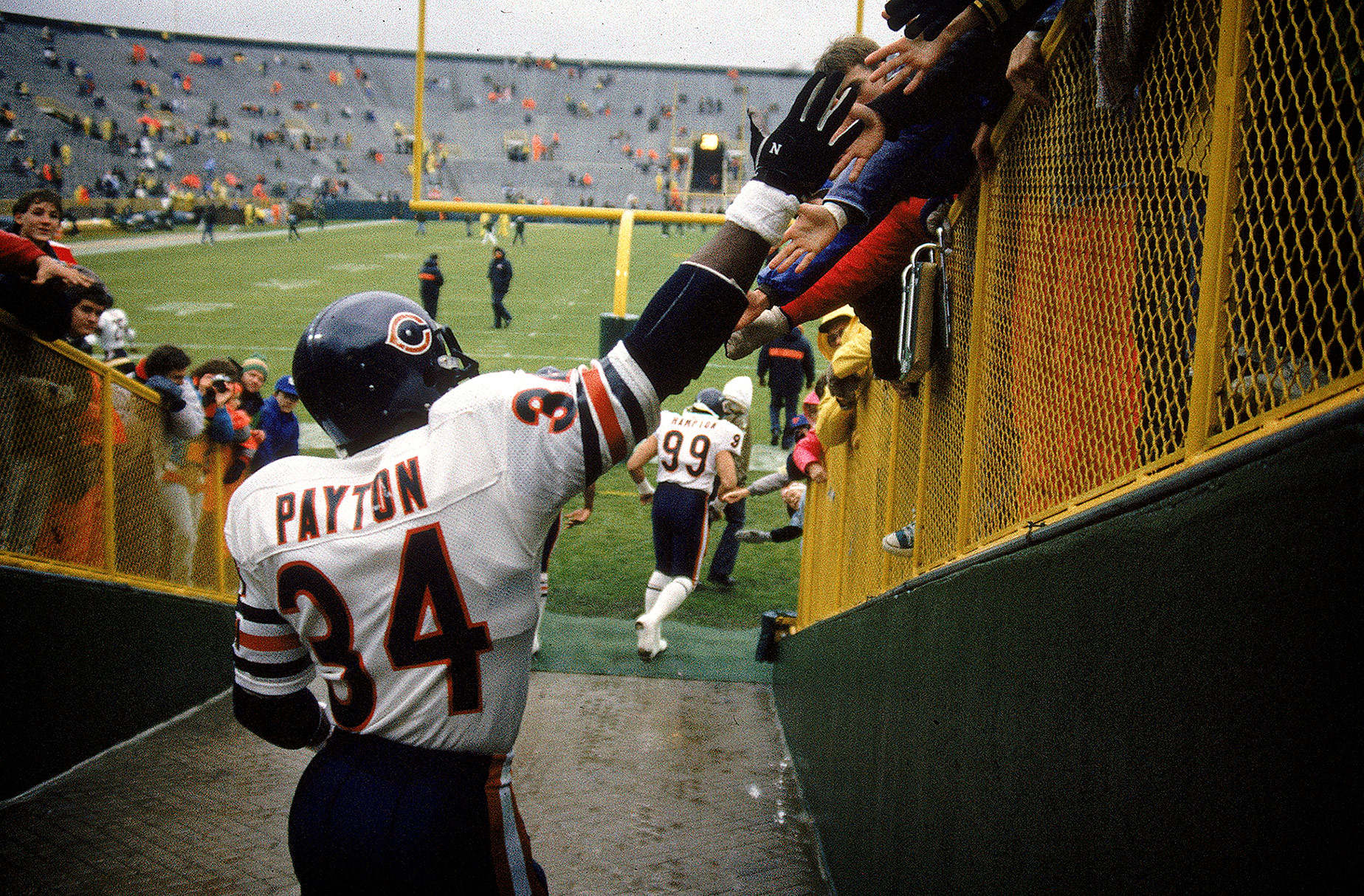 Walter Payton Game By Game Stats