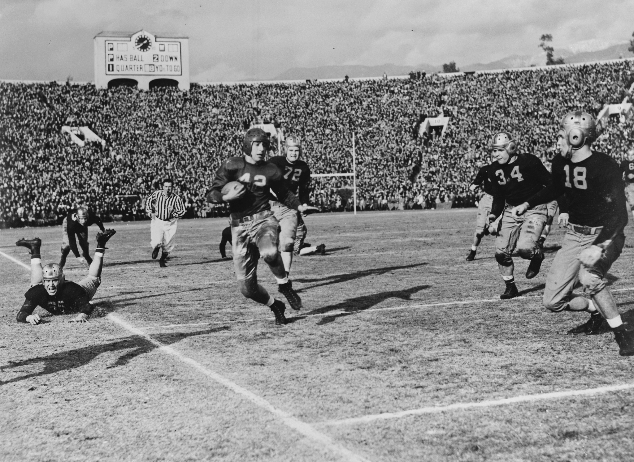 1937 Rose Bowl 100 years of the Rose Bowl Photo Retrospective ESPN