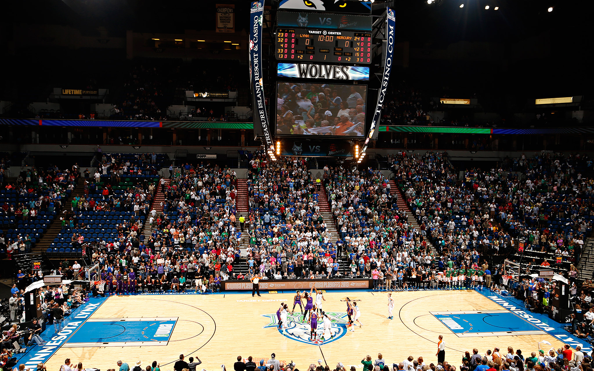 Mercury vs. Lynx Game 1