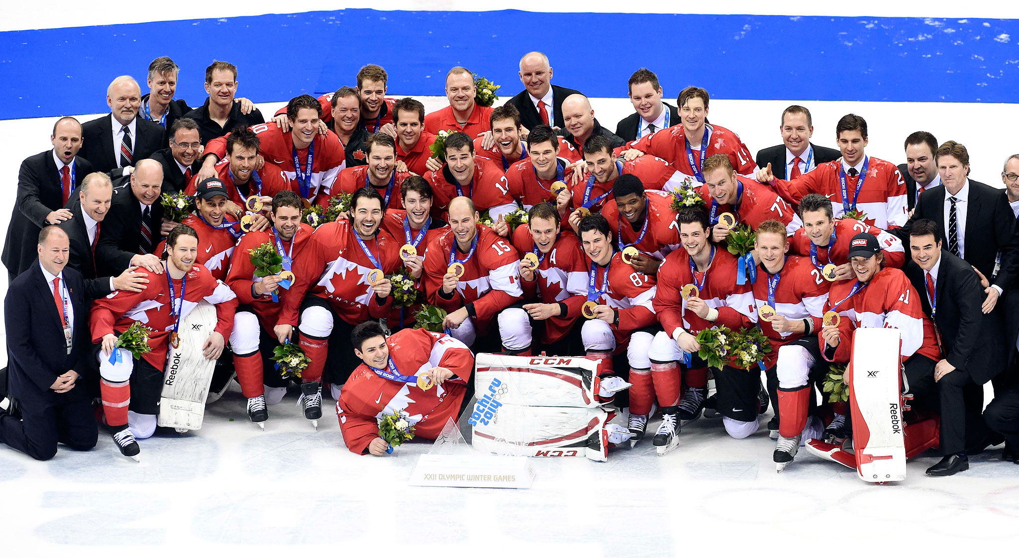 Team Canada Gold Medal Game 2010 Calendar