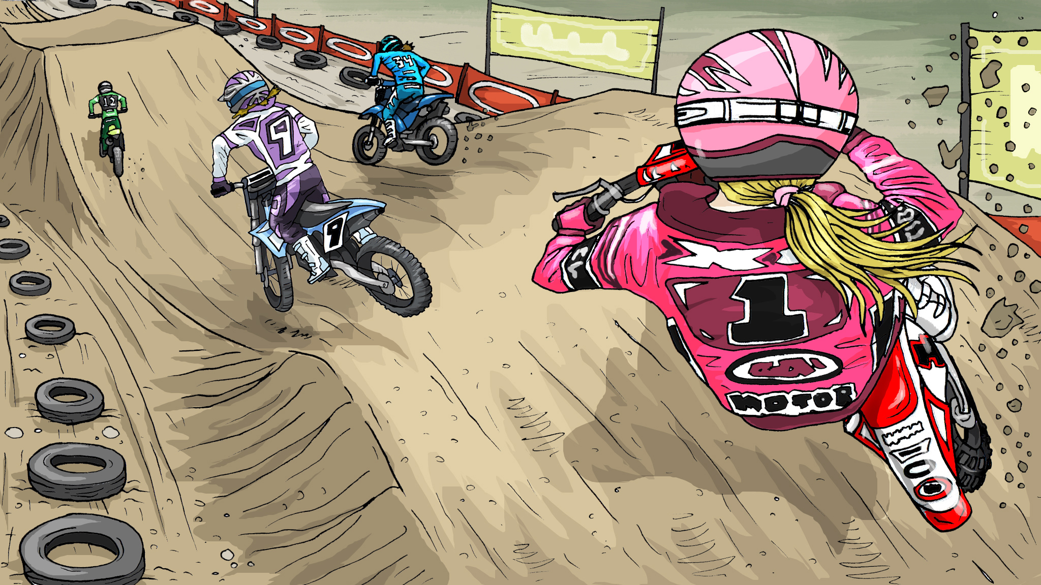 Women's professional motocross faces uphill battle for legitimacy