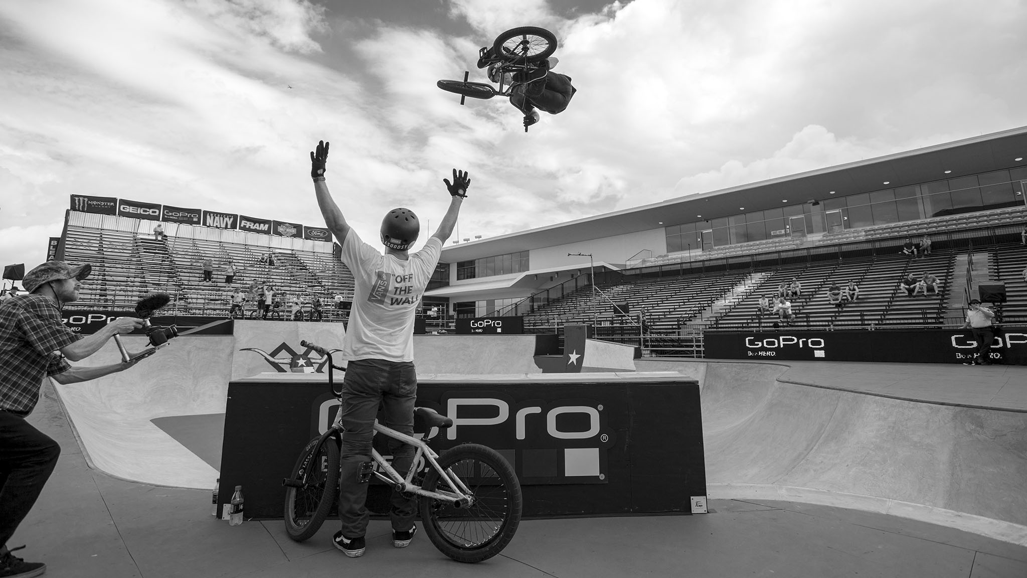 Haro/Nike pro Dennis Enarson has been on the verge of a BMX Park win at X Games for several years, and again in X Games Austin, the gold medal eluded him. But the fans love Enarson, his style, his ability to air, and the fact that he rides every contest with a huge grin across his face. At X Games Austin, Enarson finished in an uncharacteristic ninth place.