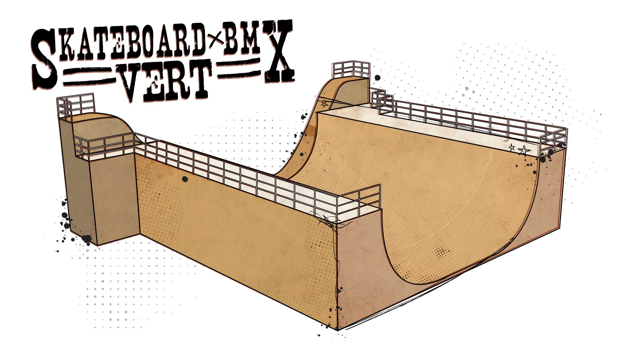 Skateboard and BMX Vert