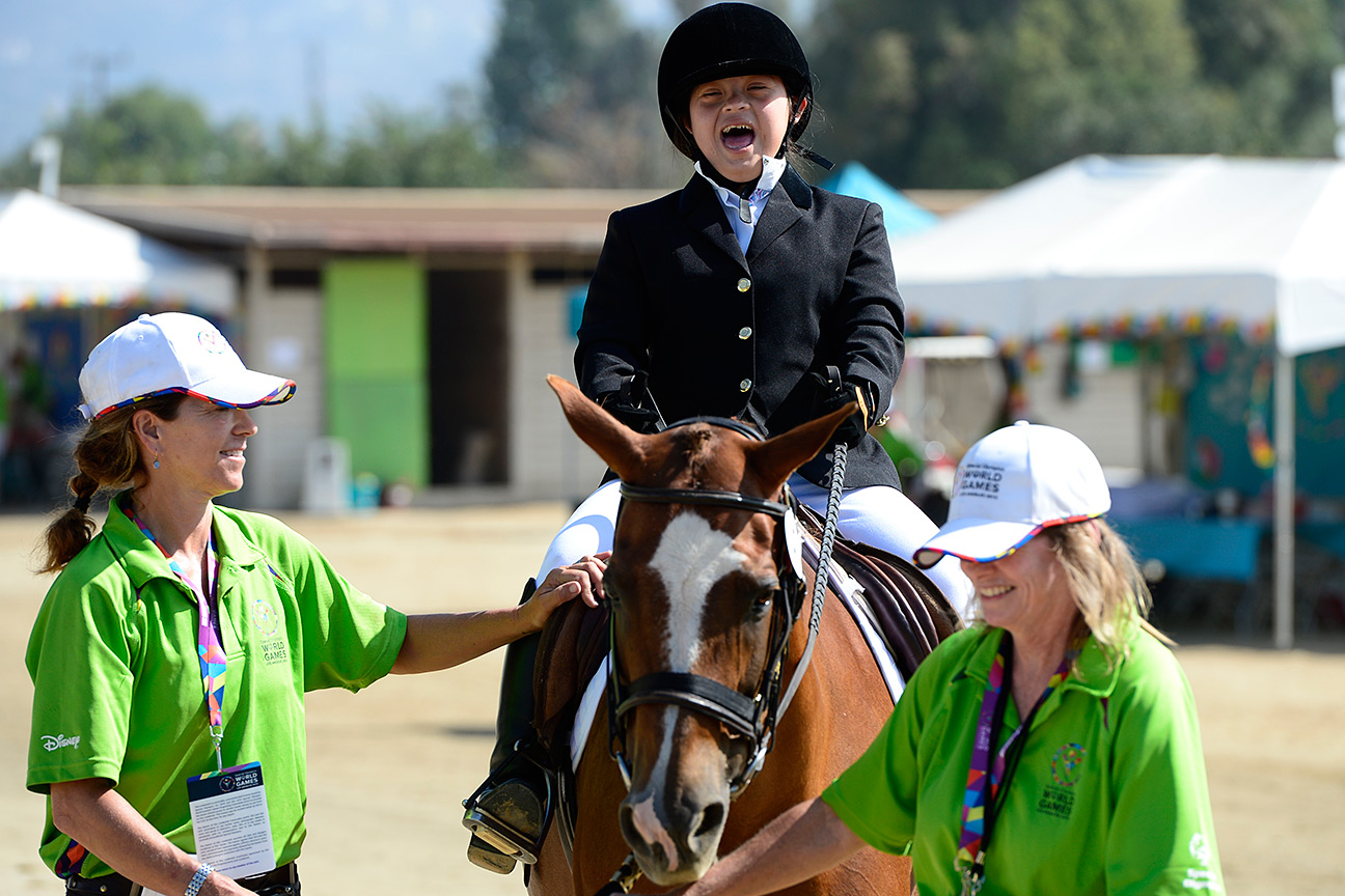 Special Olympics World Games Equestrian is all about chemistry