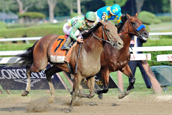 American Pharoah upset by Keen Ice in Travers Stakes at Saratoga