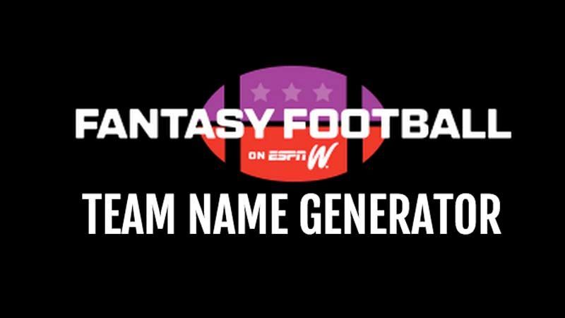 fantasy football team name generator funny