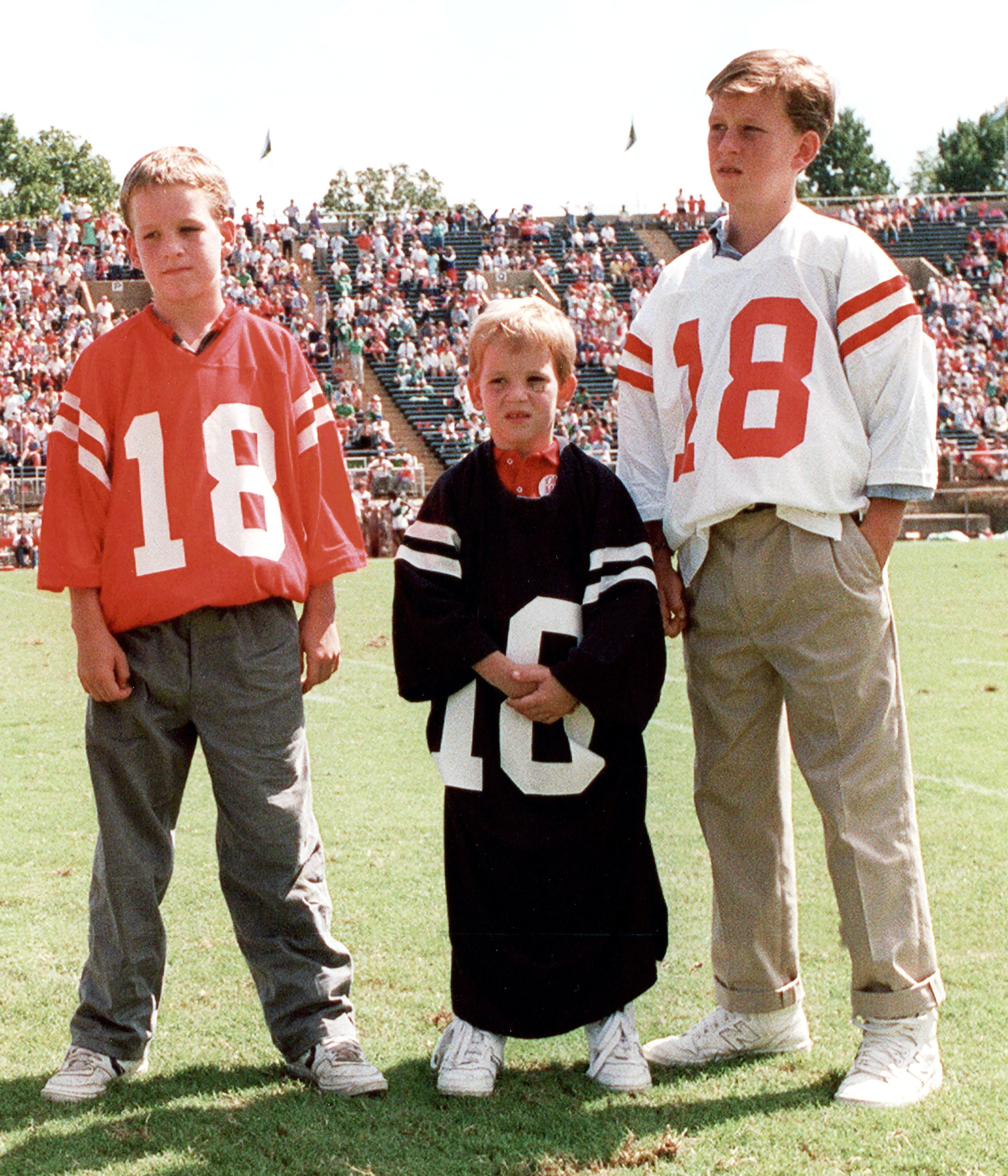 peyton manning son marshall