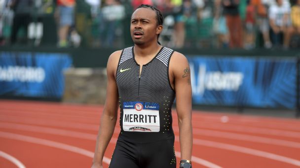 Aries Merritt came back and reached the 100-meter hurdles final at trials after having two kidney surgeries last fall.