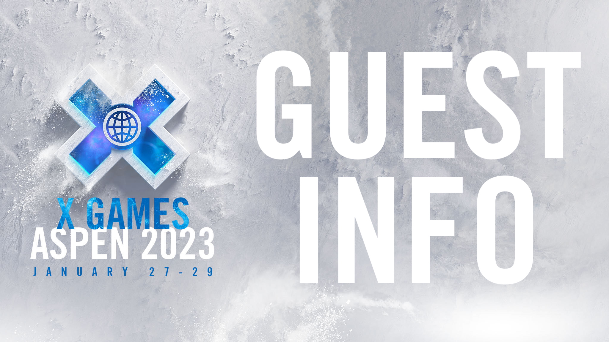 X Games Aspen 2023 Guest Info