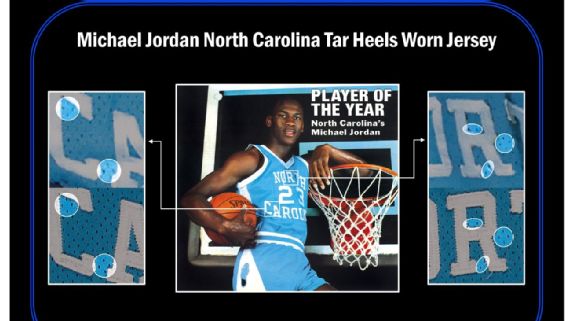 Michael Jordan Rare North Carolina jersey