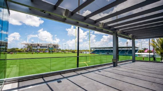 Inside the Miami Dolphins' $135M practice facility: Players