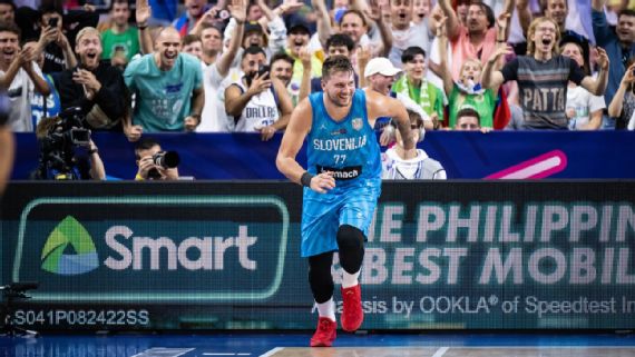 Luka Doncic scores second-most points in EuroBasket history as Slovenian  star drops 47 in win over France 