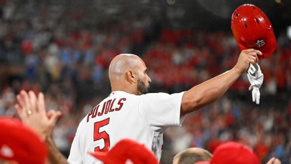 St Louis Cardinals Albert Pujols 700 Home Runs The Man The Legend