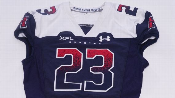 XFL 2023 uniforms revealed for all eight teams - ESPN