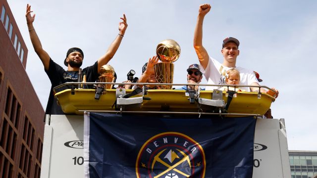 Nuggets parade through downtown Denver to celebrate the NBA championship  set for June 15 - CBS Colorado