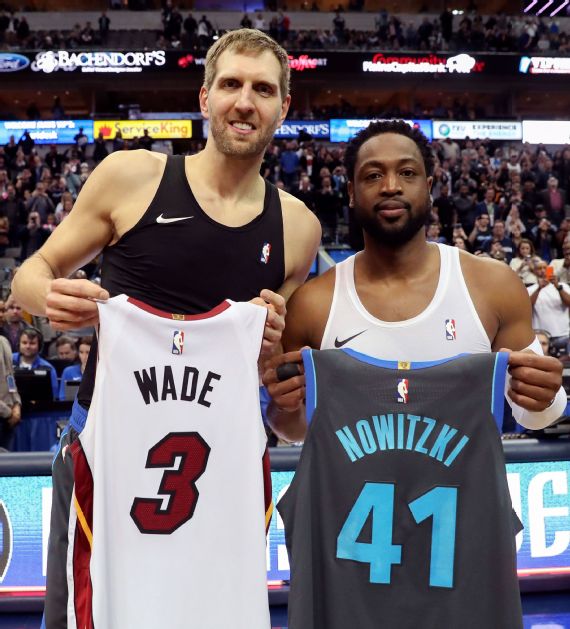 Dwyane Wade's jersey swap collection is already dated : r/nba