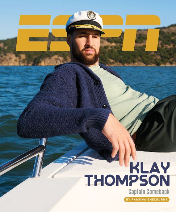 Blue Man Hoop on X: Klay Thompson used to care about his appearance, doing  fashion shows. No way the same man wore THAT outfit to a photoshoot.   / X
