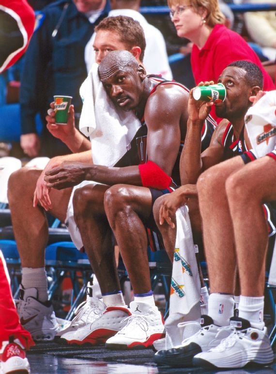 Michael Jordan and Dennis Rodman During Game 5 of the NBA Finals in 1998, Are Michael Jordan and Dennis Rodman Still Friends? The Relationship Is  Kind of a Mystery