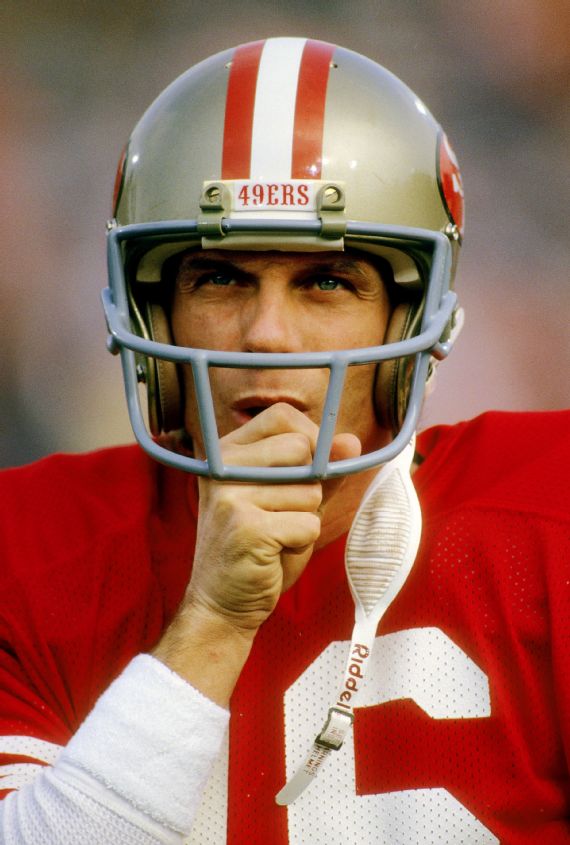 Joe Montana to Dwight Clark: 'Catch you on the other side