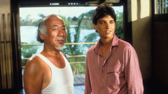 The Karate Kid movie scene