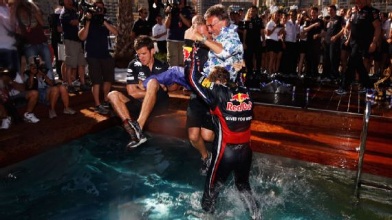 Jordan was still a firm favourite in the paddock and was brought into the Red Bull pool by Sebastian Vettel after winning the 2011 Monaco GP.