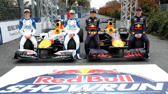 Red Bull swapped two of their drivers