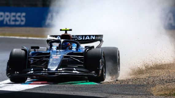 Carlos Sainz starts Sunday`s grand prix 15th as teammate Alex Albon starts ninth.