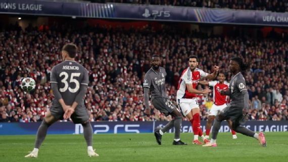 Mikel Merino scores against Real Madrid