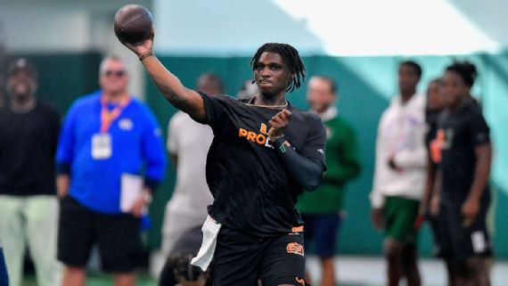 NFL Draft prospect looking ahead