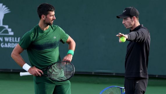 Novak Djokovic split with Andy Murray earlier this month.