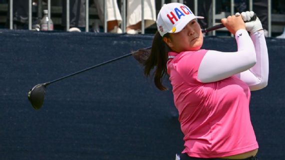 Angel Yin at the U.S. Women's Open