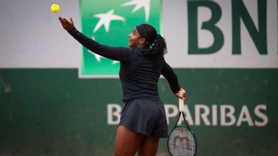 Hailey Baptiste at French Open 2025
