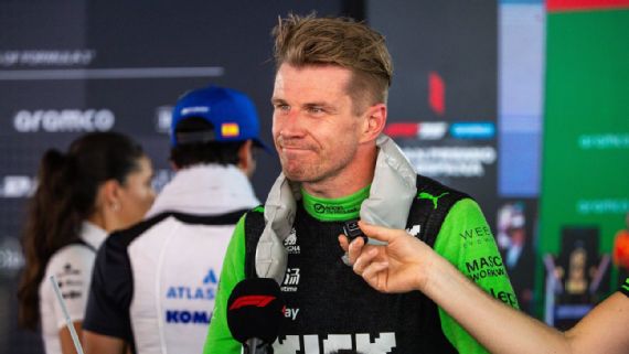 Nico Hulkenberg driving during the spanish Grand Prix