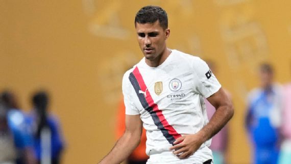 Rodri during a match
