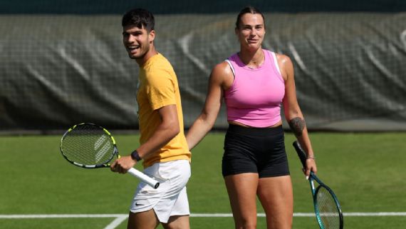 Jogadores de Ténis em Wimbledon