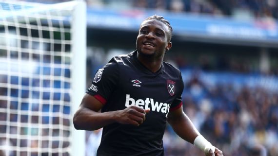 Mohammed Kudus in action for West Ham