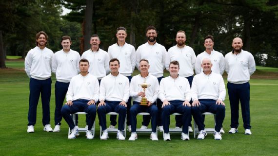 Team Europe at Ryder Cup 2025
