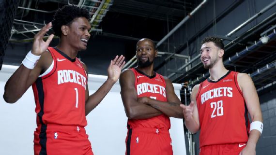 Kevin Durant in Houston Rockets uniform