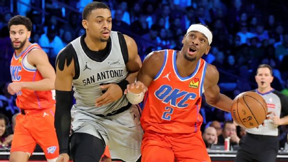 Shai Gilgeous-Alexander and the Thunder blew a 16-point lead and fell to 24-2 on the season after Saturday's 111-109 loss to the Spurs.