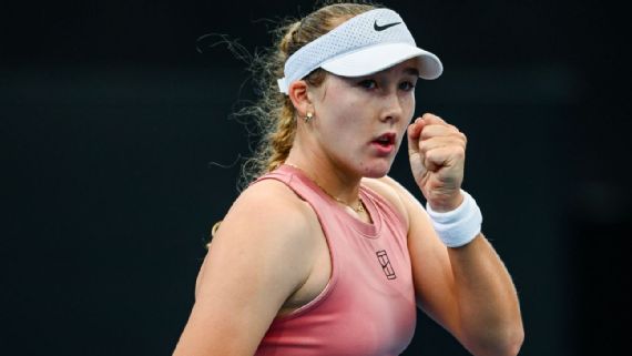 Mirra Andreeva in action