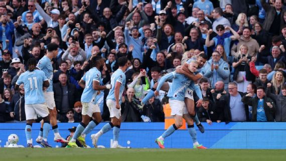 Manchester City y Arsenal disputan partido decisivo por la Premier League