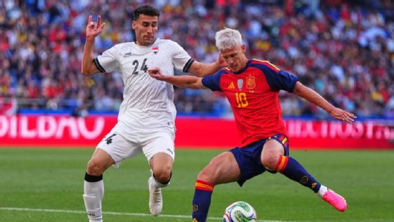 España no pasó del empate frente a Irak con un equipo alternativo